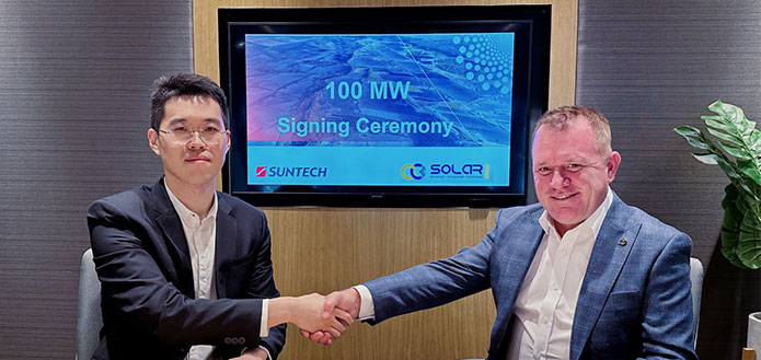 正式签约！携手Go Solar，尚德电力首款N型光伏组件供货澳洲市场